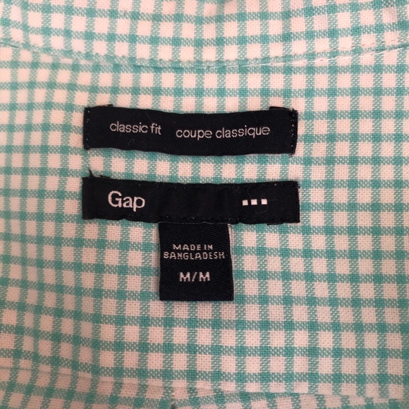 Gap Factory men’s Oxford casual shirt size Medium - Picture 5 of 7